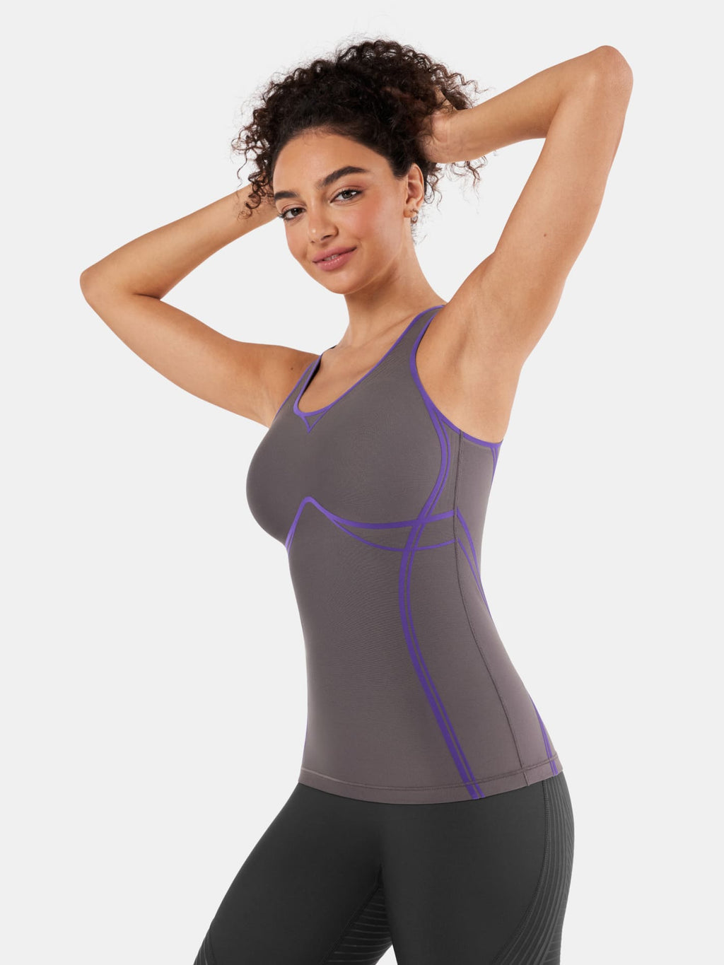 Body Sculpt Long Bra Tank, A-D Cups