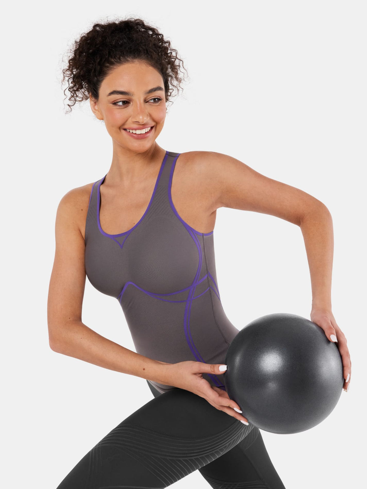 Body Sculpt Long Bra Tank, A-D Cups