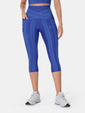 PowerBand Resistance Capri Leggings (Reversible Wear)