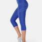 PowerBand Resistance Capri Leggings (Reversible Wear)