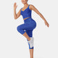 PowerBand Resistance Capri Leggings (Reversible Wear)