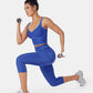 PowerBand Resistance Capri Leggings (Reversible Wear)