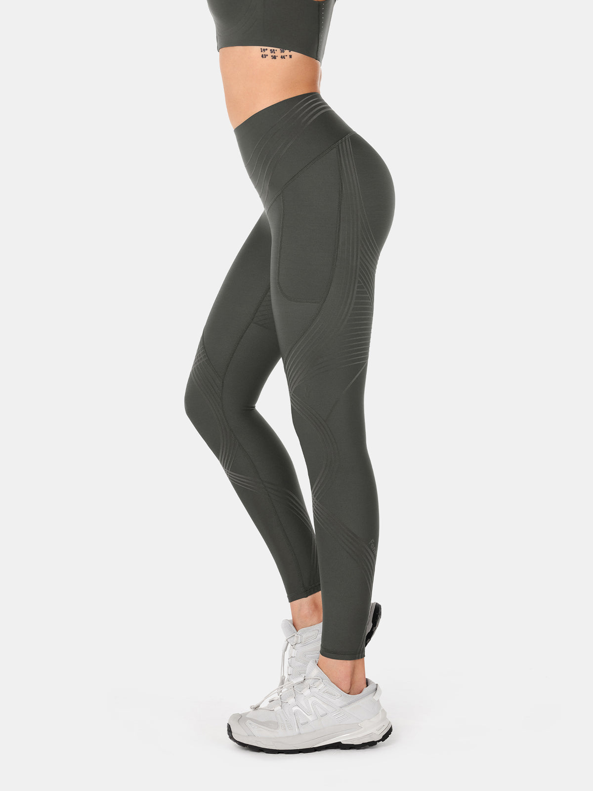Body Sculpt Side Pocket Leggings 2.0 (Reversible Wear)