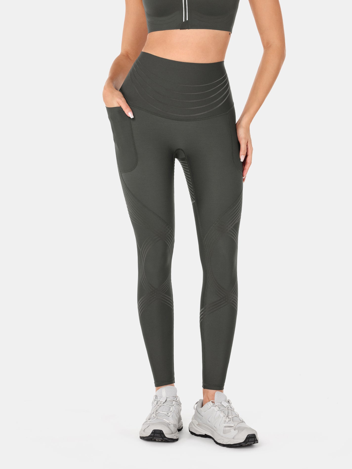 Body Sculpt Side Pocket Leggings 2.0 (Reversible Wear)