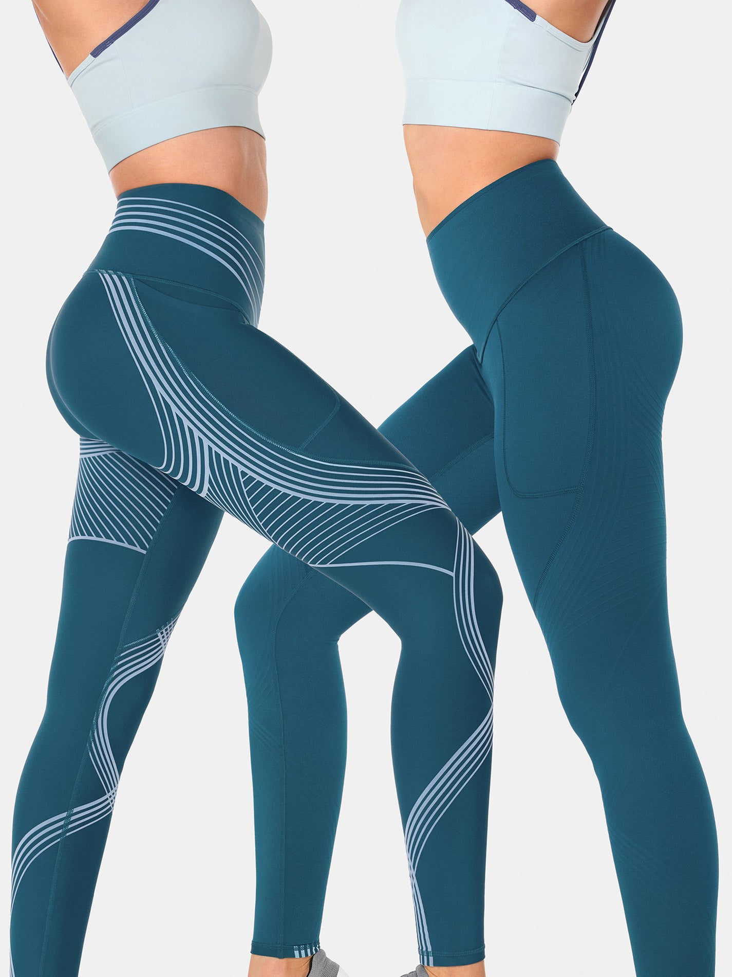 Body Sculpt Side Pocket Leggings 2.0 (Reversible Wear)