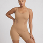 SculptForm Mid-Thigh Bodysuit (Built-in Bra)