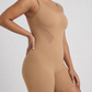SculptForm Mid-Thigh Bodysuit (Built-in Bra)