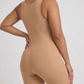 SculptForm Mid-Thigh Bodysuit (Built-in Bra)