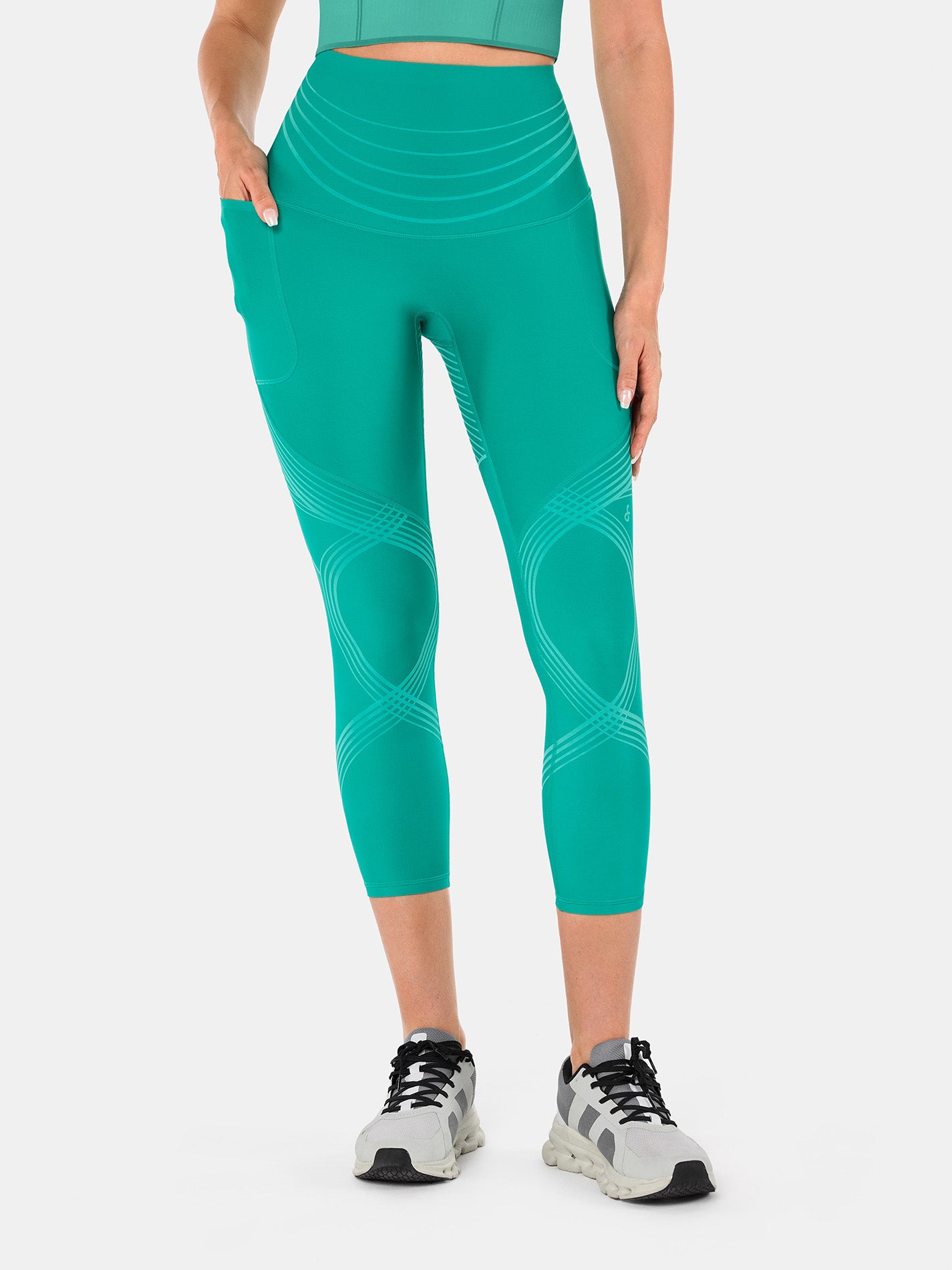 Body Sculpt Side Pocket 7/8 Leggings 2.0 (Reversible Wear)