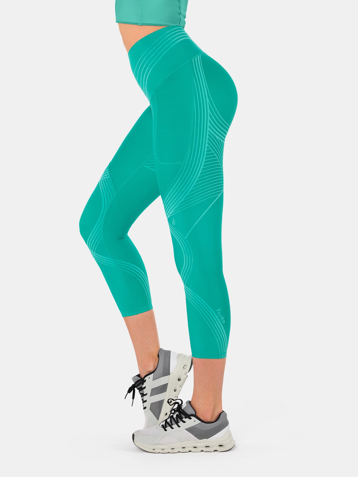Body Sculpt Side Pocket 7/8 Leggings 2.0 (Reversible Wear)