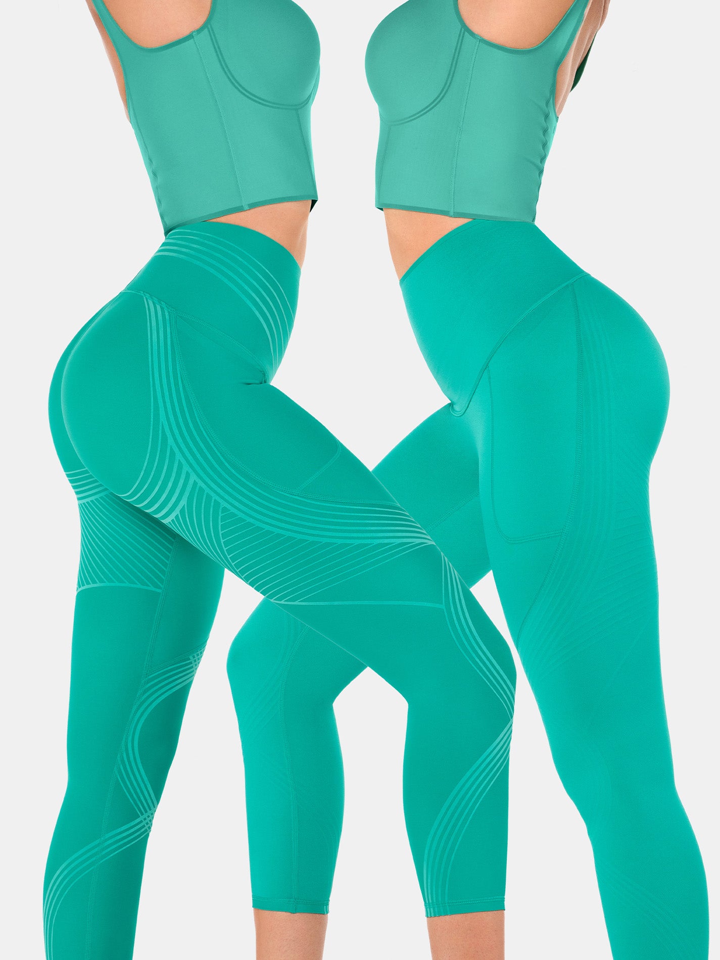 Legging 7/8 à poches latérales Body Sculpt