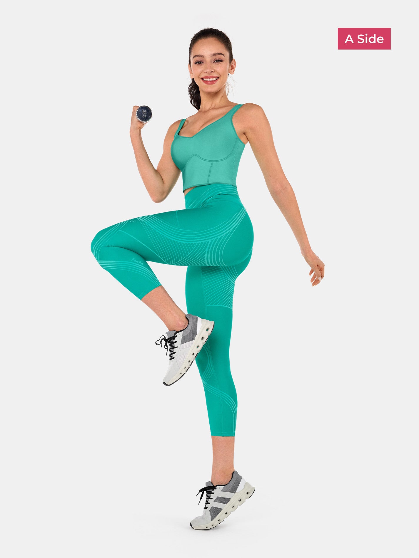 Legging 7/8 à poches latérales Body Sculpt