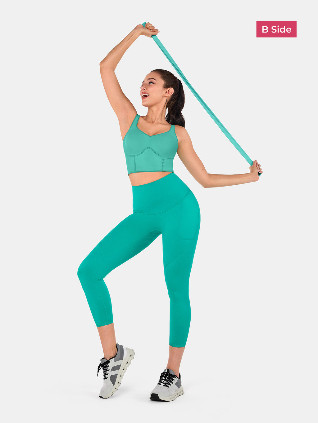Legging 7/8 à poches latérales Body Sculpt