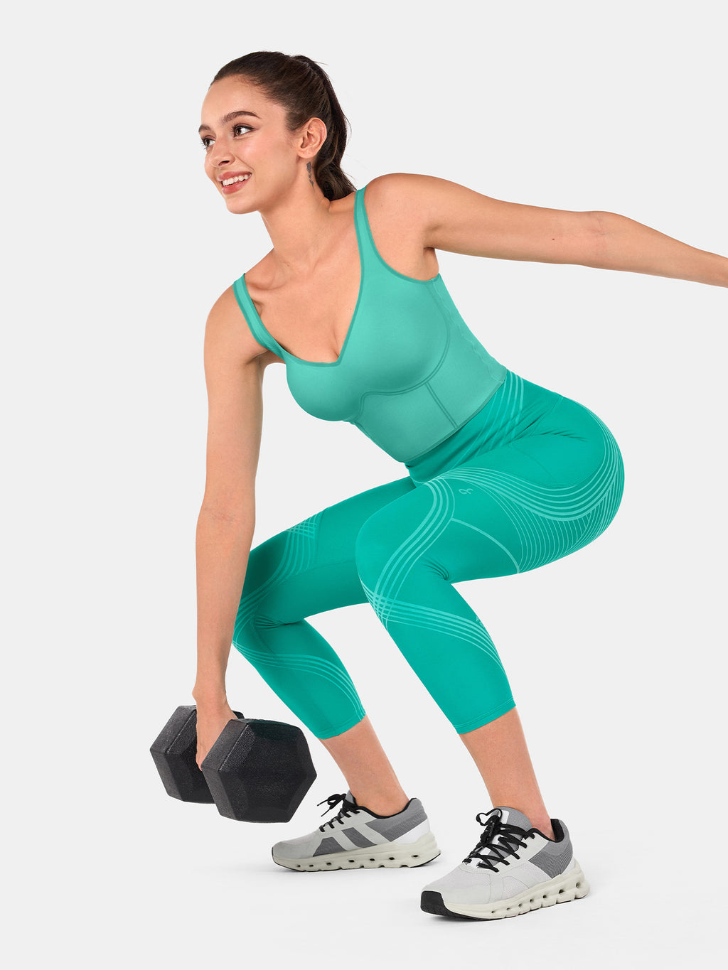 Legging 7/8 à poches latérales Body Sculpt