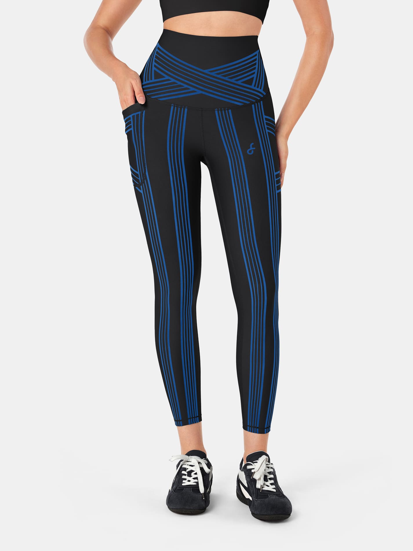 PowerBand Resistance 7/8 Leggings (Reversible Wear)