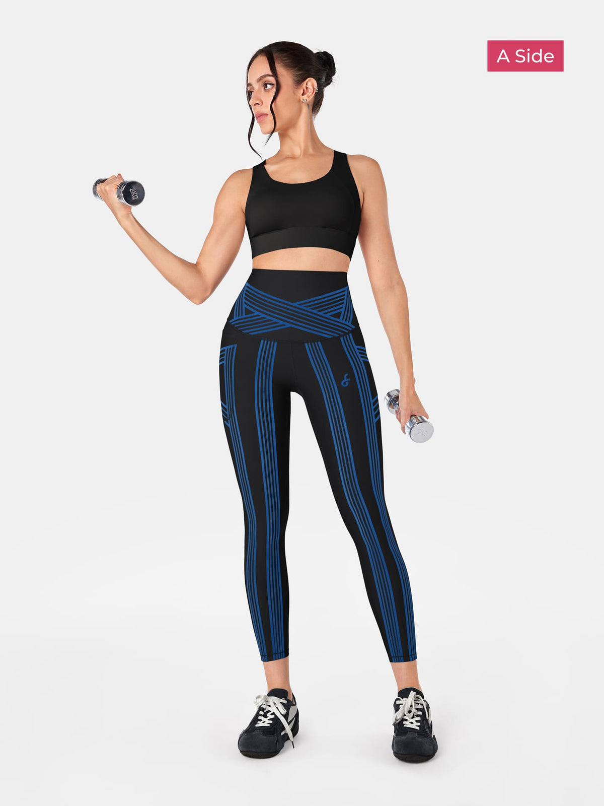 PowerBand Resistance 7/8 Leggings (Reversible Wear)