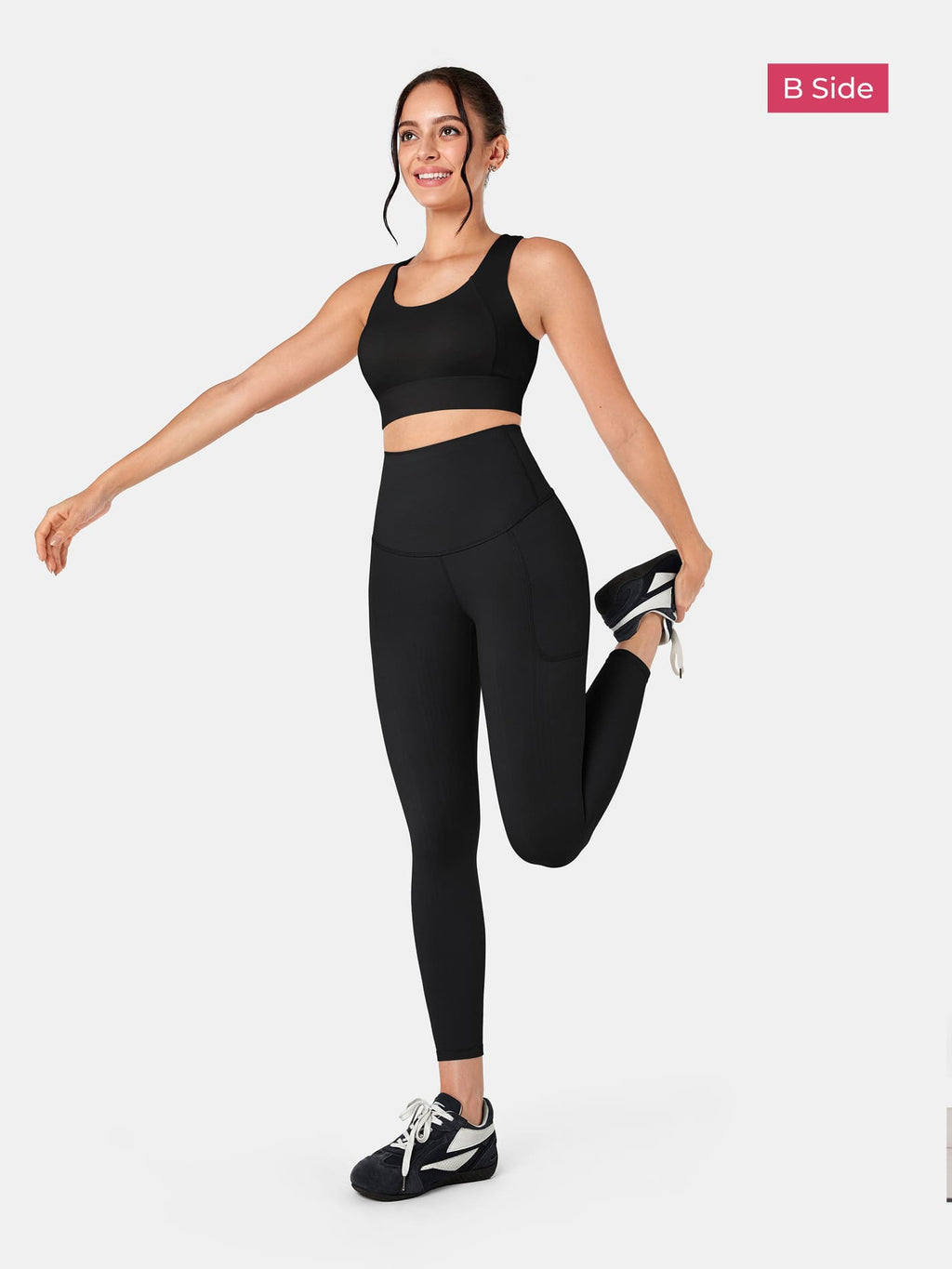 PowerBand Resistance 7/8 Leggings (Reversible Wear)