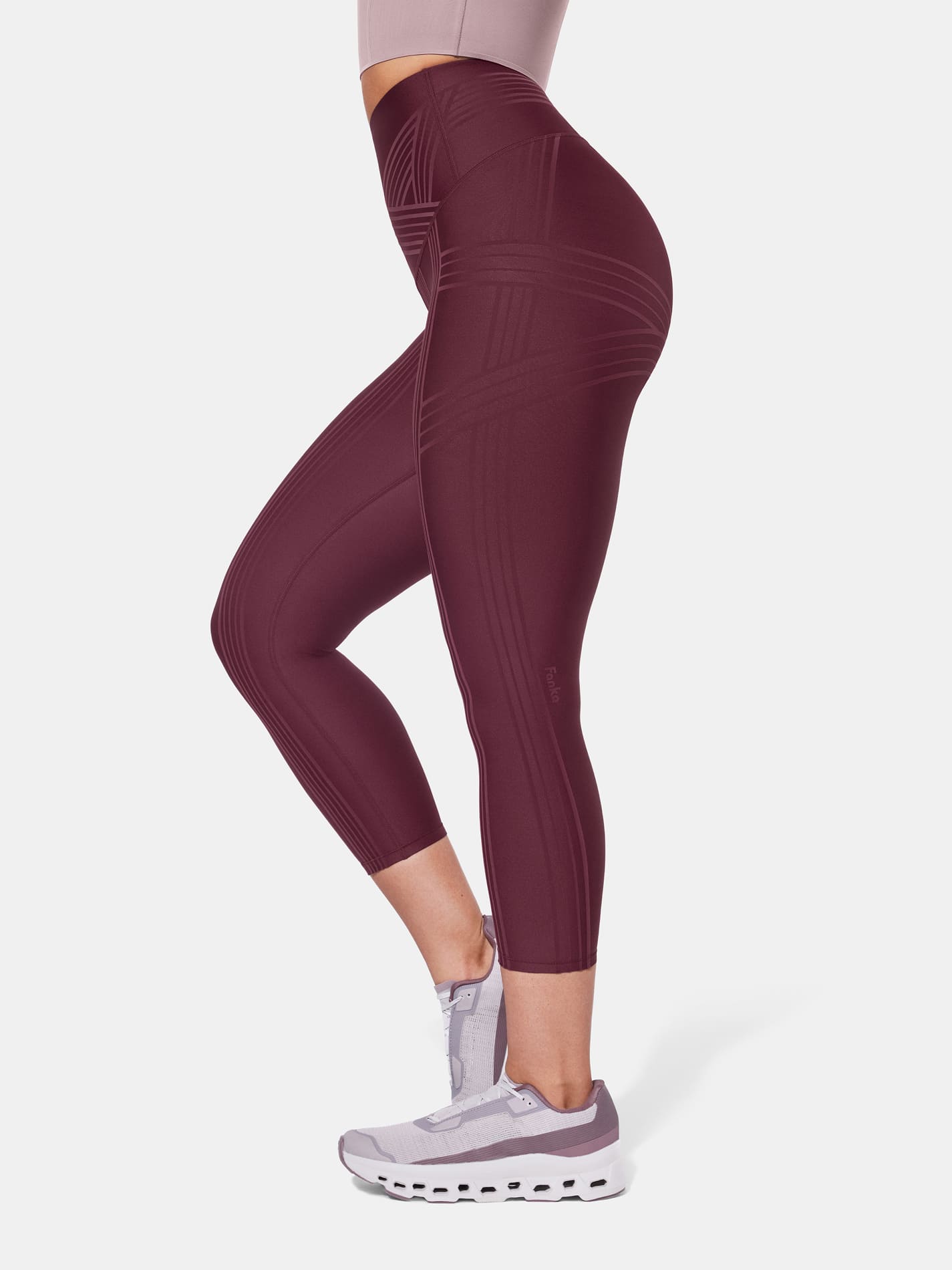 PowerBand Resistance 7/8 Leggings (Reversible Wear)