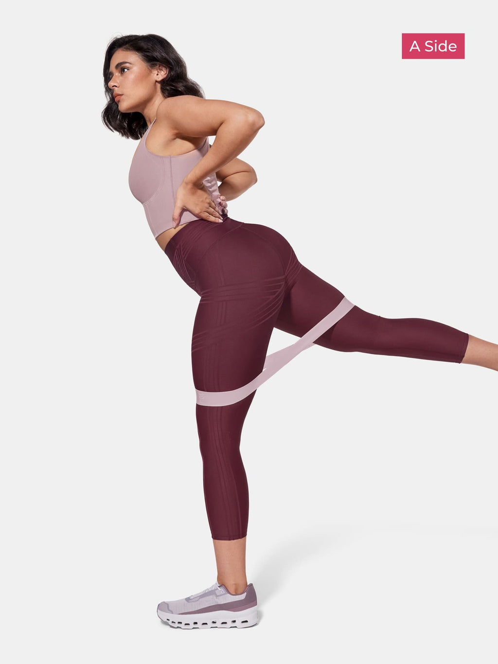 PowerBand Resistance 7/8 Leggings (Reversible Wear)