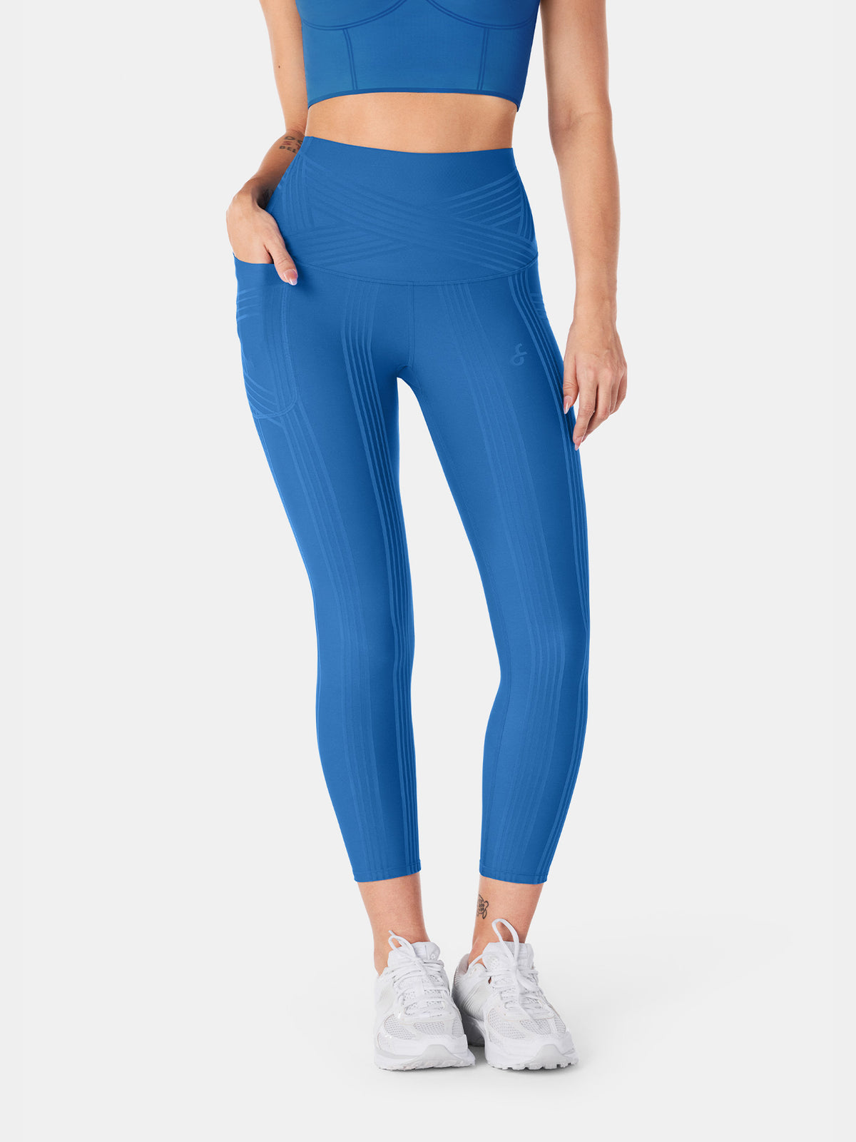 PowerBand Resistance 7/8 Leggings (Reversible Wear)
