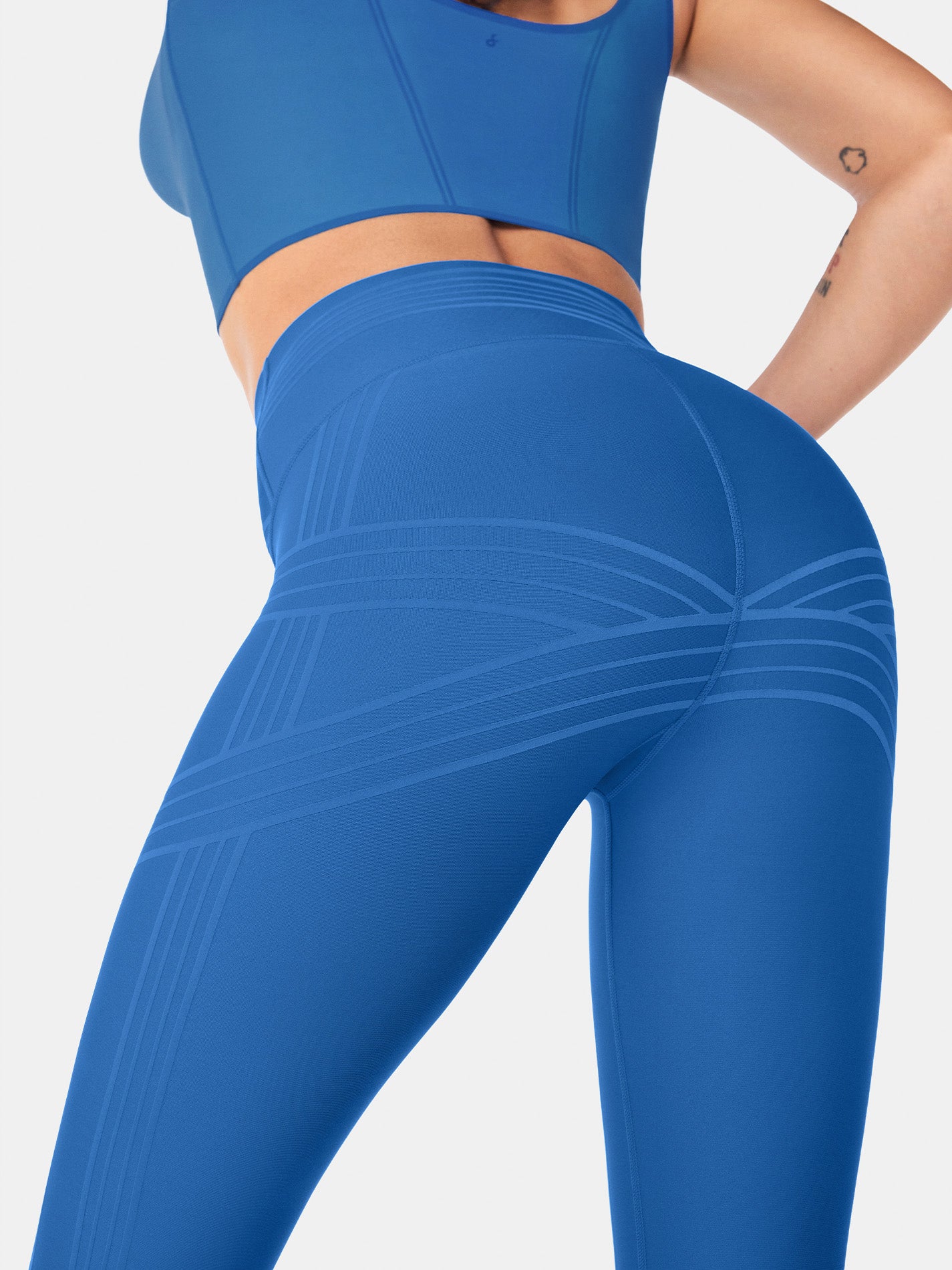 PowerBand Resistance 7/8 Leggings (Reversible Wear)