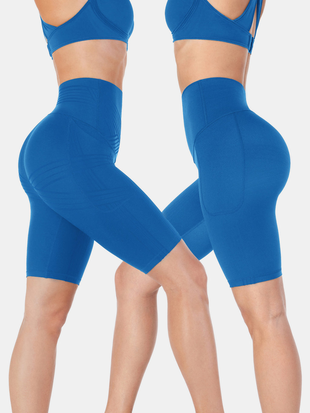 PowerBand Resistance 9" Biker Shorts (Reversible Wear)