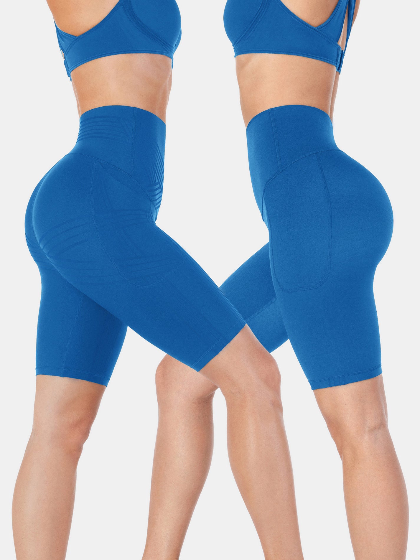 PowerBand Resistance 9" Biker Shorts (Reversible Wear)
