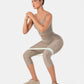 PowerBand Resistance Capri Leggings (Reversible Wear)