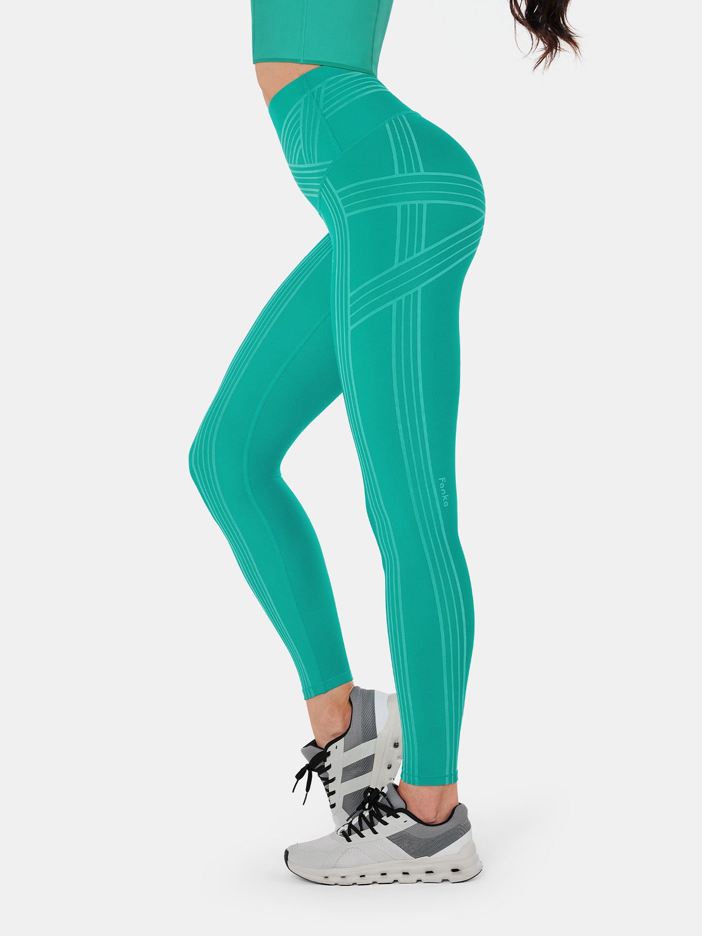 PowerBand Resistance Leggings (Reversible Wear)