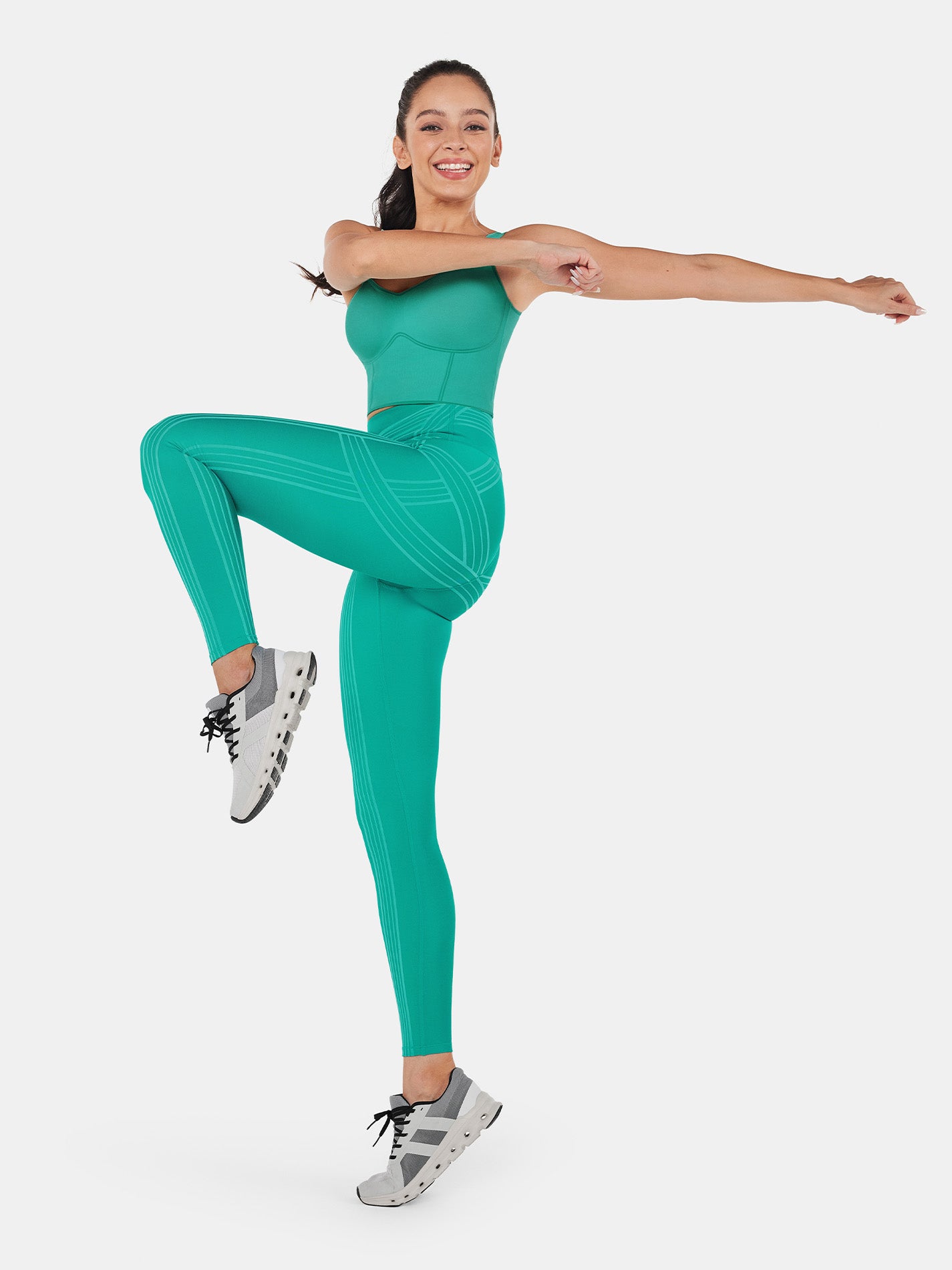 PowerBand Resistance Leggings (Reversible Wear)