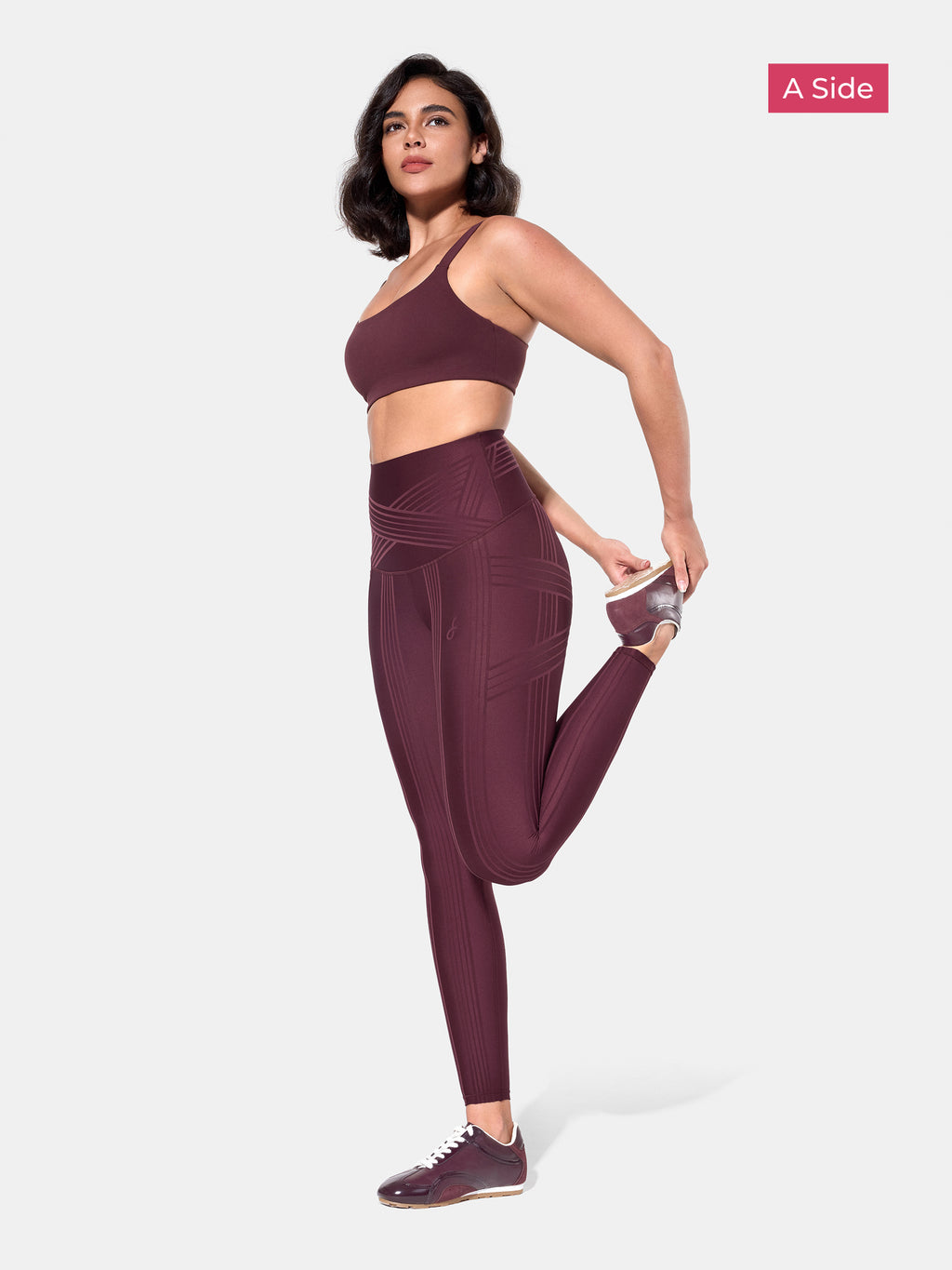 PowerBand Resistance Leggings (Reversible Wear)