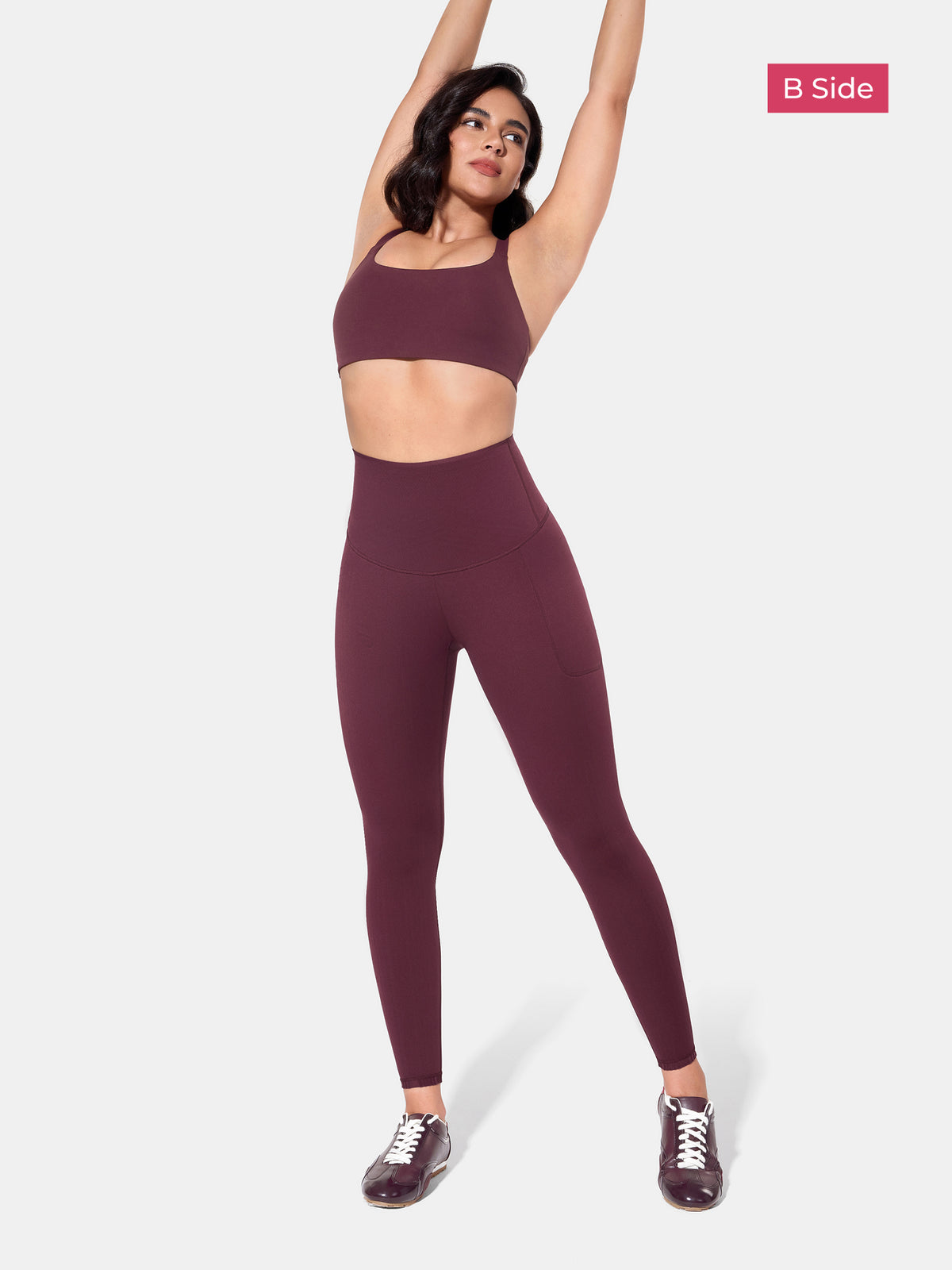 PowerBand Resistance Leggings (Reversible Wear)