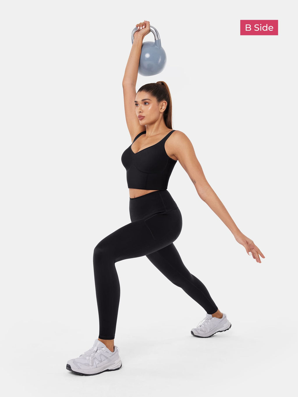 PowerBand Resistance Leggings (Reversible Wear)