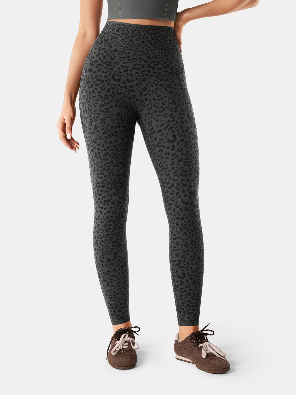 PowerBand Resistance Leggings (Reversible Wear)