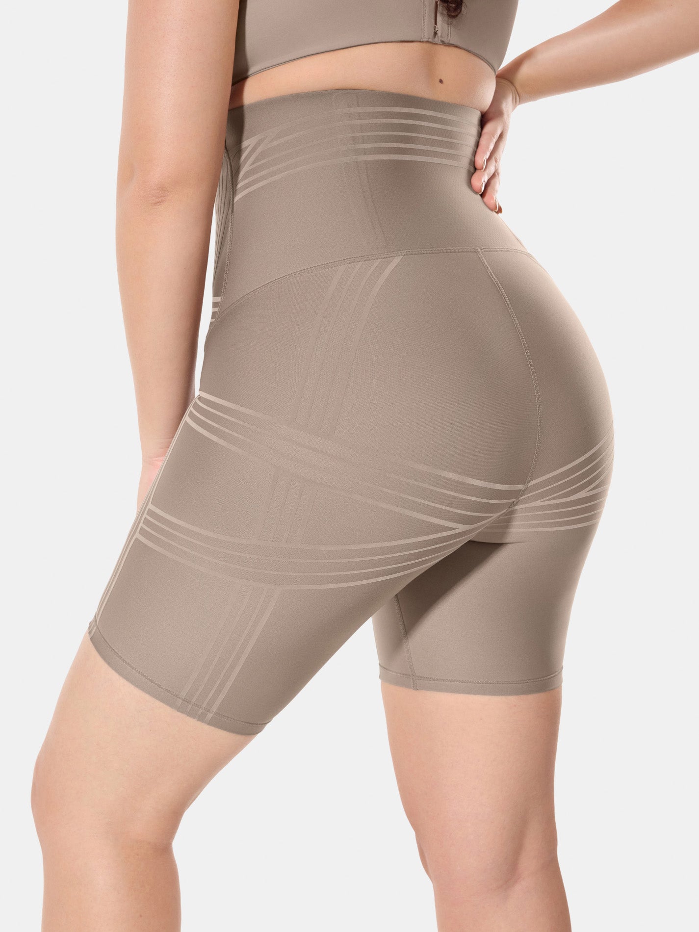 PowerBand Resistance Sporty Shaper Shorts (Reversible Wear)
