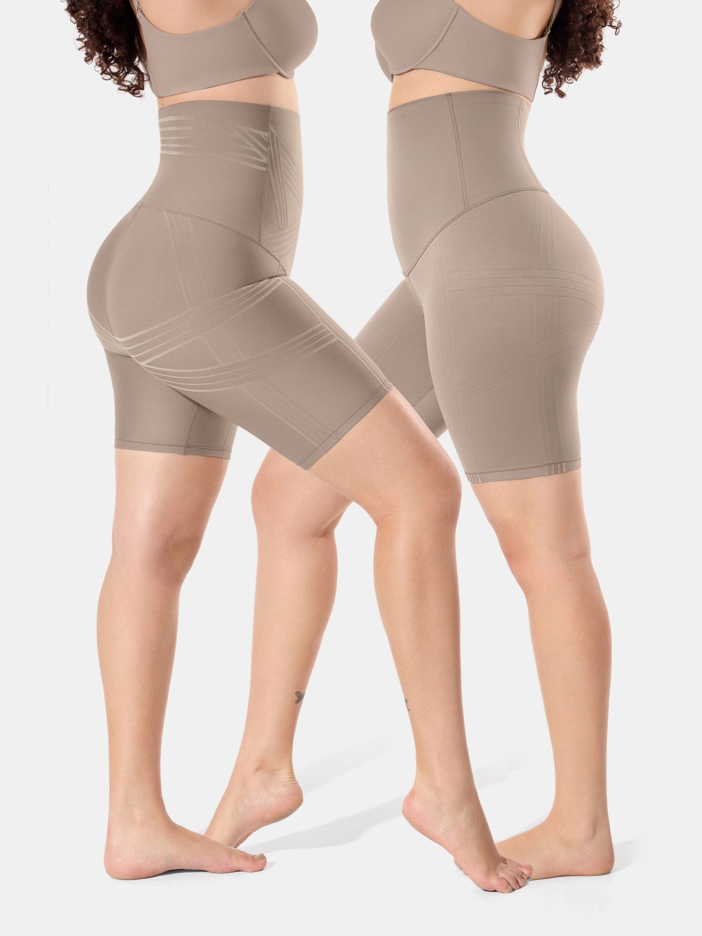 PowerBand Resistance Sporty Shaper Shorts (Reversible Wear)