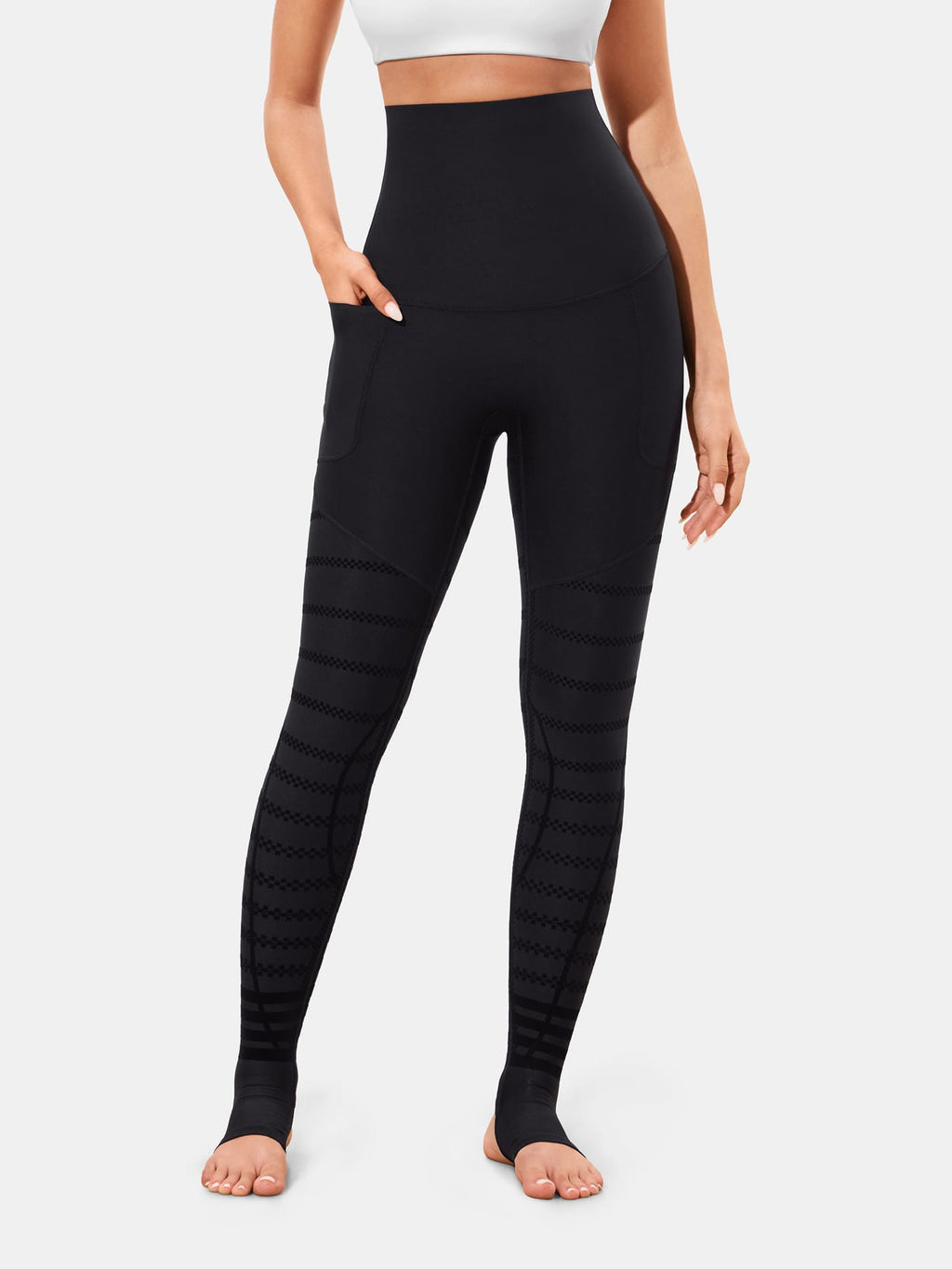 RecoverEZ Stirrup Leggings (Reversible Wear)