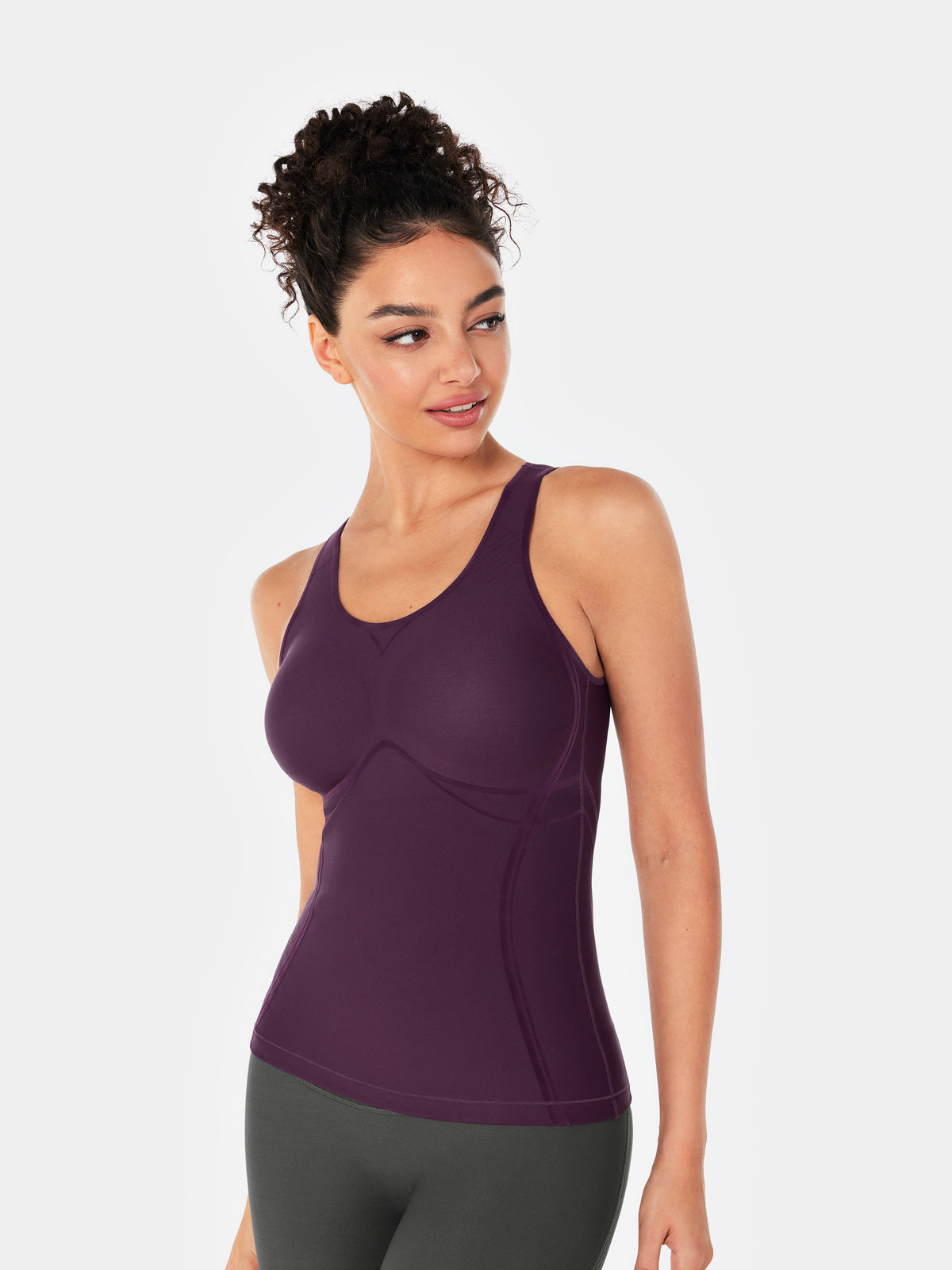 Body Sculpt Long Bra Tank, A-D Cups