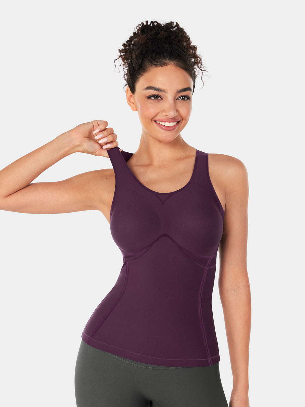Body Sculpt Long Bra Tank, A-D Cups