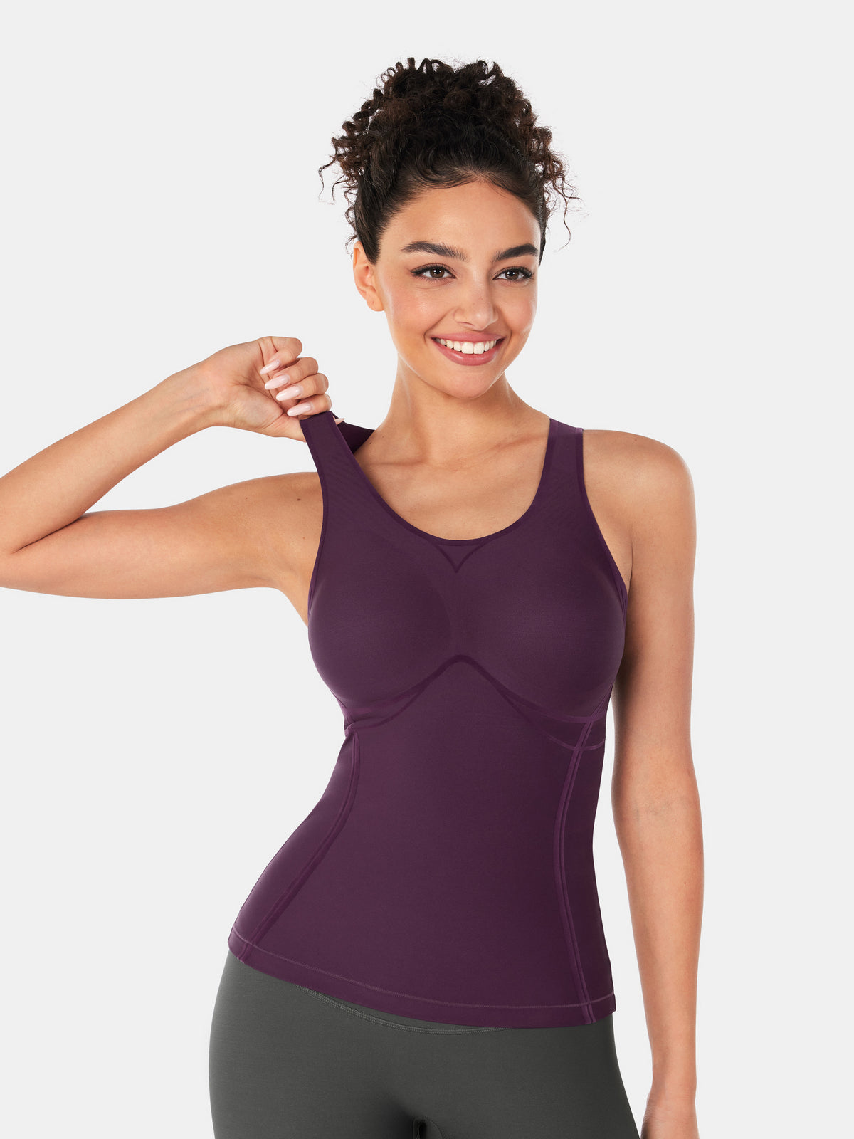 Body Sculpt Long Bra Tank, A-D Cups