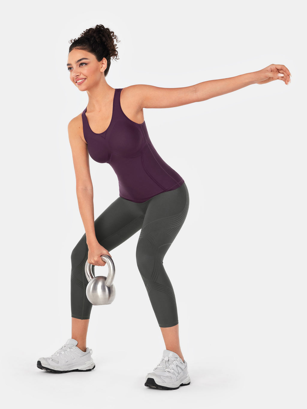 Body Sculpt Long Bra Tank, A-D Cups